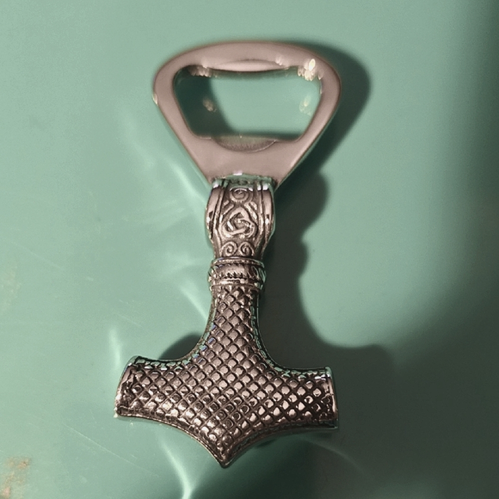 Silver Hammer Bottle Opener